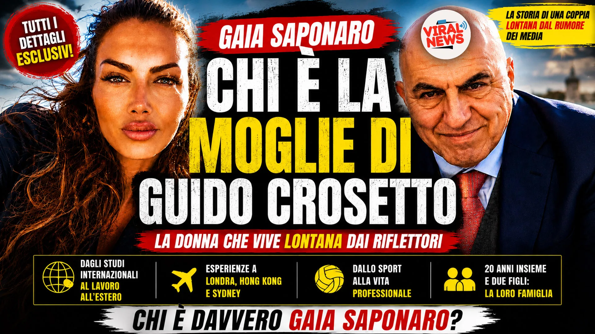 Gaia Saponaro, chi è la bellissima moglie del ministro Guido Crosetto